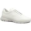 FRAU 43M3 off white bianco scarpe donna sneakers lacci pelle plantare