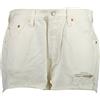 LEVI'S JEANS SHORT DONNA BIANCO TAGLIA = 26
