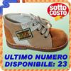 Gi. Le. Pharma BabyPlant SCARPETTE BIMBI BABYPLANT MODELLO "A024" PELLE MARRONE SABBIA OFFERTA SOTTOCOSTO