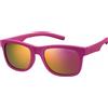 Polaroid Occhiali da Sole Polaroid Kids PLD 8020/S Dk pink 46/18/124 KIDS