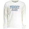 TOMMY HILFIGER FELPA SENZA ZIP UOMO BIANCO