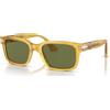 PERSOL 0PO3272S col. 204/4E 55 MIELE lenti VERDE IN CRISTALLO