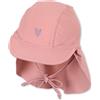 Does not apply Berretto Con Visiera Protezione Collo Cuffia Da Nuoto, Rosa Tenue, Neonato