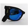 RAY BAN mod: 0RB4105 601s BLACK MATTE 50 LENS CRISTAL BLUE MIRROR
