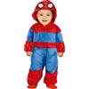 Guirca Costume supereroe carnevale vestito Spiderman neonato Uomo ragno 12-24 mesi