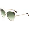 Karl Lagerfeld Occhiali da Sole Karl Lagerfeld KL341S gold 56/16/140 Donna