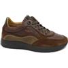 MELLUSO WALK U16269 marrone scarpe uomo sneakers lacci pelle