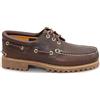 TIMBERLAND 30003 AUTHENTIC BOAT brown marrone scarpe uomo mocassini barca lacci