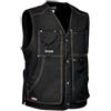 COFRA Gilet Multitasche Tessuto 100% Cotone Cofra Zurich Nero Taglia 50
