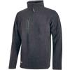 U-Power Felpa Pile Mezza Zip UPower Bering 100% Poliestere Grey Meteorite M-L-XL-2XL