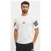 Adidas T-shirt Uomo Adidas Future Icons 3-Stripes Tee - Bianco