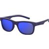Polaroid Occhiali da Sole Polaroid Kids PLD 8020/S Rubber blue 46/18/124 KIDS