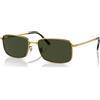 Ray-Ban RAY BAN mod: 0RB3717 LEGEND GOLD 919631 60/18 LENTE CRISTALLO GREEN
