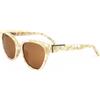Linda Farrow Occhiali da Sole Phillip Lim By Linda Farrow PL152 Off-white 57/20/145 Donna
