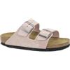 BIRKENSTOCK ARIZONA BS 1031651 pink clay rosa ciabatte donna fibbie pelle camosc