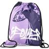 COLOURBOOK GLR00024 SACCA GEOLIER VIOLA, Sacca Apertura Coulisse, Cordini Morbid