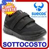 Suecos Alma SCARPA GINNICA RIABILITATIVA SUECOS NERO CHIUSURA A DOPPIO STRAPPO SOTTOCOSTO