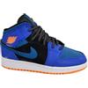 Nike SNEAKERS NIKE AIR JORDAN 1 MID RACER-PELLE- BLU/AZZURRO/NERO-554725-440