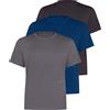 Sloggi OFFERTA 3 PEZZI SLOGGI SLG BASE O-NECK T-Shirt Uomo Cotone Organico Elasticizzat