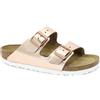 BIRKENSTOCK ARIZONA BS 952093 metallic copper rosa ciabatte donna fibbie