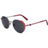 Moncler Occhiali da Sole Moncler ML0286 14A LIGHT RUTHENIUM 50/19/145 Unisex