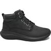 SKECHERS 205175 PARSON EDERIC black nero scarponcini uomo lacci memory foam