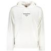 TOMMY HILFIGER FELPA SENZA ZIP UOMO BIANCO
