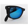 RAY BAN mod: 0RB4105 601s BLACK MATTE 50 LENS POLAR CRISTAL BLUE MIRROR