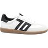 BACK 70 108006 000138 CLOUD 2505 black scarpe uomo sneakers lacci pelle suede