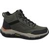 SKECHERS 205587 SANTORO olive verde scarponcini uomo lacci memory foam