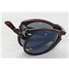 PERSOL 714 52 IL PIEGHEVOLE col. 24/31 HAVANA SCURO lenti in CRISTALLO BLUE
