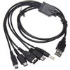 Cavo Ricarica USB 5 in 1 per Nintendo 3DS XL 2DS DSi DS Lite GBA SP sony Psp