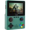 MINI CONSOLE PORTATILE X6 RETRO GAMING GIOCHI TYPE-C SCHEDA SD INCLUSA 2000MAH