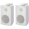 2X ALTOPARLANTI DA ESTERNO DIFFUSORI ACUSTICI HIFI SCAFFALE CASSE AUDIO PASSIVE