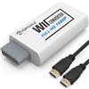 PORTHOLIC Adattatore Wii a HDMI Wii a HDMI Convertitore con 1080P/720P Ingresso e Uscita