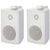 2X ALTOPARLANTI DA ESTERNO DIFFUSORI ACUSTICI HIFI SCAFFALE CASSE AUDIO PASSIVE