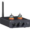 Fosi Audio P3 Hi-Fi Tubi Preamplificatore, Home Audio Mini Amplificatore a Valvo