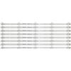 Akai KIT 8 BARRE TV AKAI V500DJ4-QS1 / CC02500D445V05 / AKTV5013TS TH-LD50WE9 5 LED