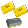 Panasonic 2x Batteria Pila di ricambio per NUOVO TELEPASS Panasonic BR-ACF2R 6V 2200mAh