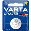 VARTA BATTERIA ORIGINAL PILA A BOTTONE AL LITIO CR2450 3V CONFEZIONE DA 1 PEZZO