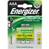 Energizer 0000065048 Energizer BATTERIE RICARICABILI MINISTILO AAA POWERPLUS 700MAH CONF.