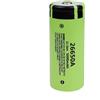 Panasonic Batteria con pin ricaricabile 26650 A 5000mAh 3.7V litio 1 pezzo