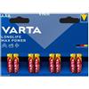 Varta CF8 LONGLIFE MAX POWER AAA ALCALINA
