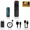 Smart STICK TV TELECOMANDO SMART TV ANDROID MINI BOX 4K ULTRA HD 8GB 128GB Q96 SD