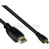 Good Connections Cavo MICRO HDMI a HDMI 2.0 4K / 2K UHD Ultra HD @60Hz da 0,5 A 5 mt. adattatore