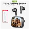 HTC NE40 Bluetooth V6.0 Earphones with AI Translator 135 Languages LCD Touch