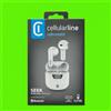 Cellularline Call+Sound Seek Cuffie Wireless Bluetooth Bianche - Nuove