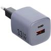 FORCELL CARICABATTERIE FAST DUAL CHARGING GAN VT-31 33W USB-C + USB 792CD2A
