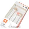 JBL AURICOLARE ORIGINALE STEREO PURE BASS MICROFONO PURE BASS T290 GOLD 78D220A