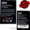 ZTE BATTERIA ORIGINALE LI3715T42P3H654353 IONI LITIO 3,7V 1500mAh PILA PER RAISE